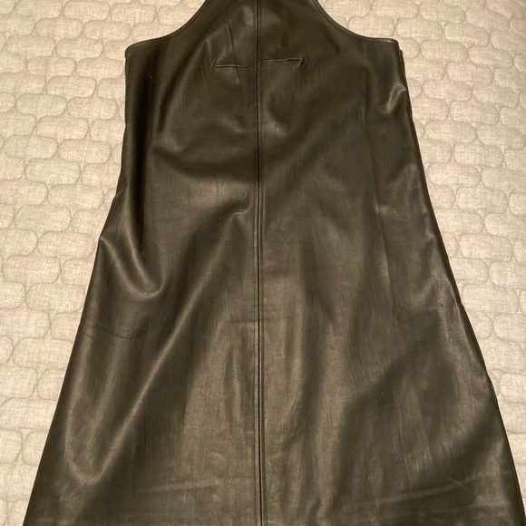 Leather-like A-line dress from Nordstrom - Picture 2 of 4